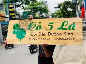 Bảng Hiệu Gỗ Top 50+ Mẫu Đẹp, Sang Trọng & Báo Giá Tại Xưởng