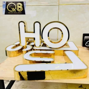 Chữ Nổi Mica Báo Giá Gia Công & Thi Công Trọn Gói Giá Rẻ TPHCM