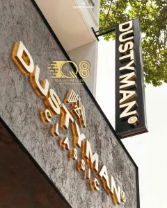 Thi công hệ thống bảng hiệu DUSTYMAN Classic